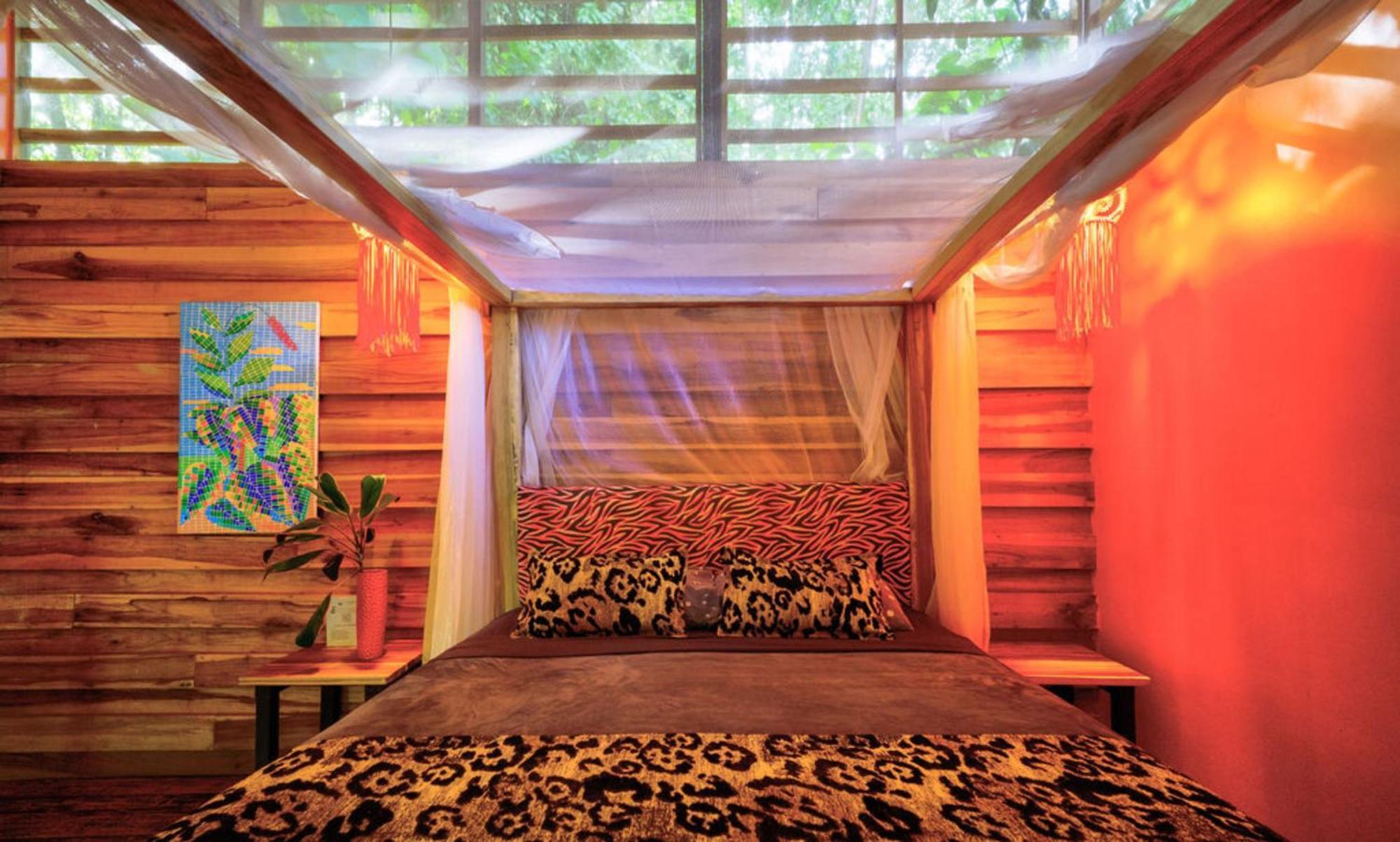 La Shamana - Ecological Concept In Jungle Villa Cahuita Rum bild
