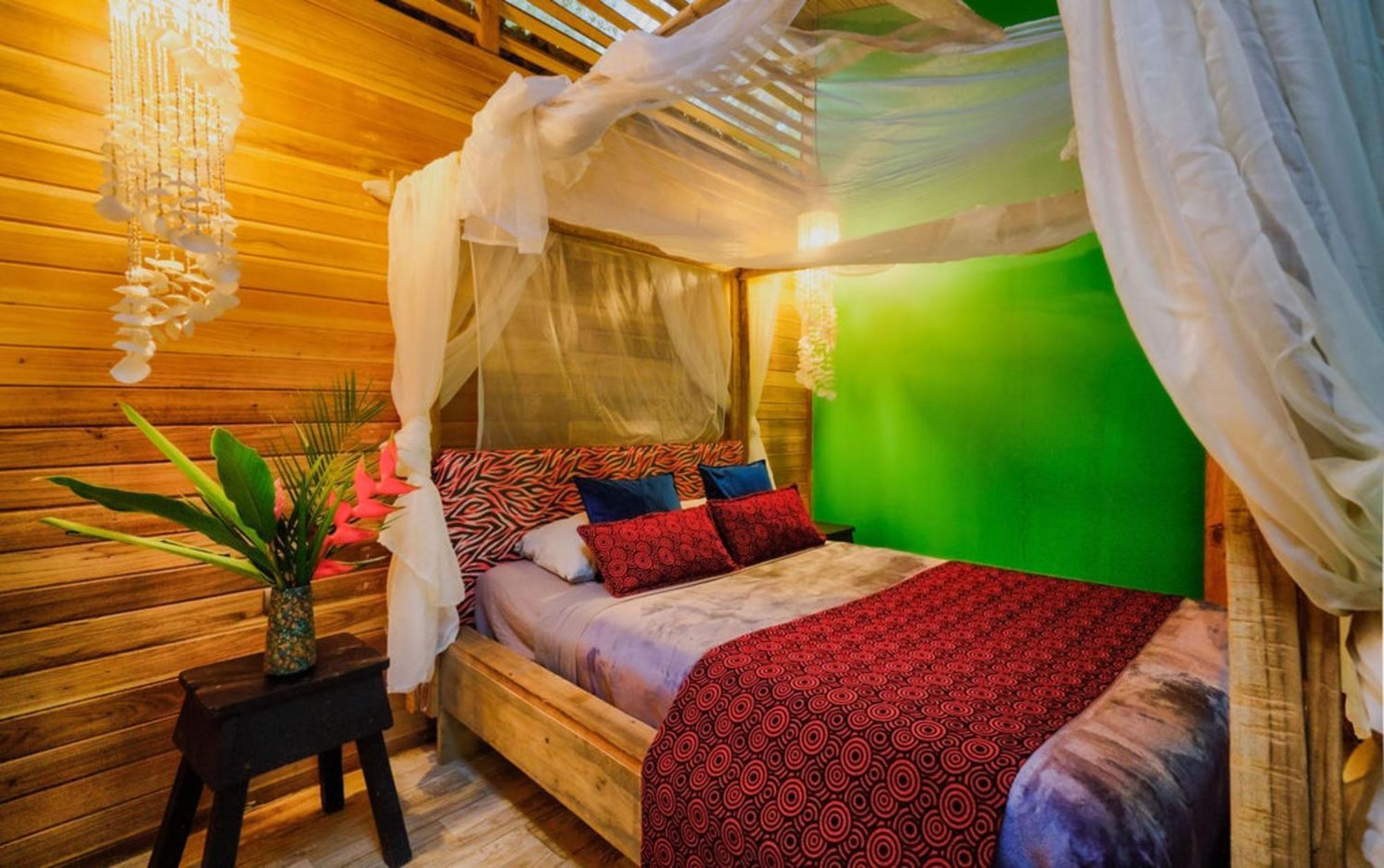 La Shamana - Ecological Concept In Jungle Villa Cahuita Rum bild