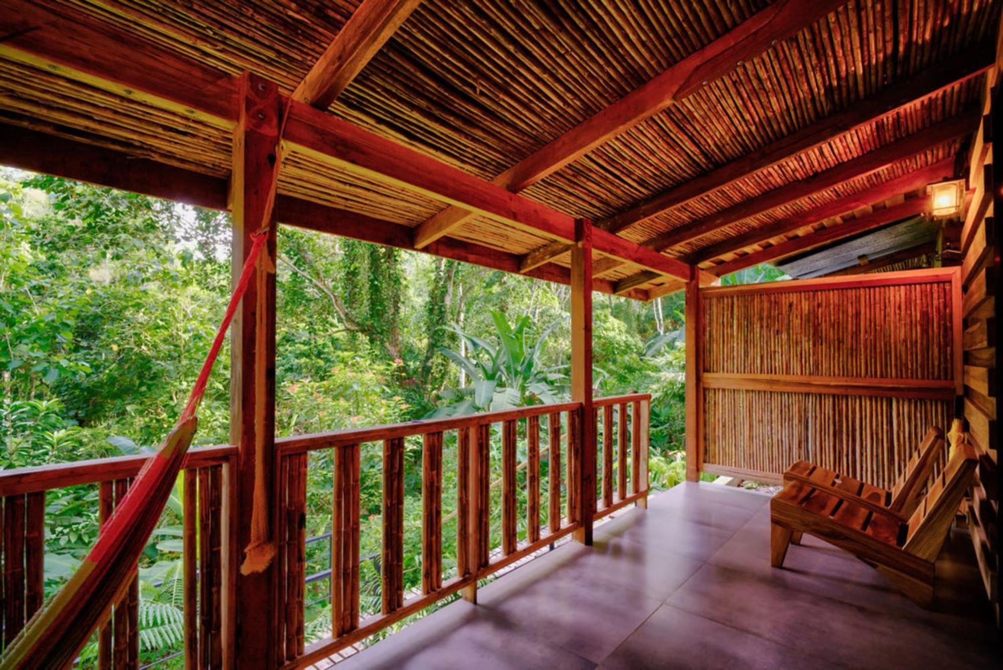 La Shamana - Ecological Concept In Jungle Villa Cahuita Rum bild