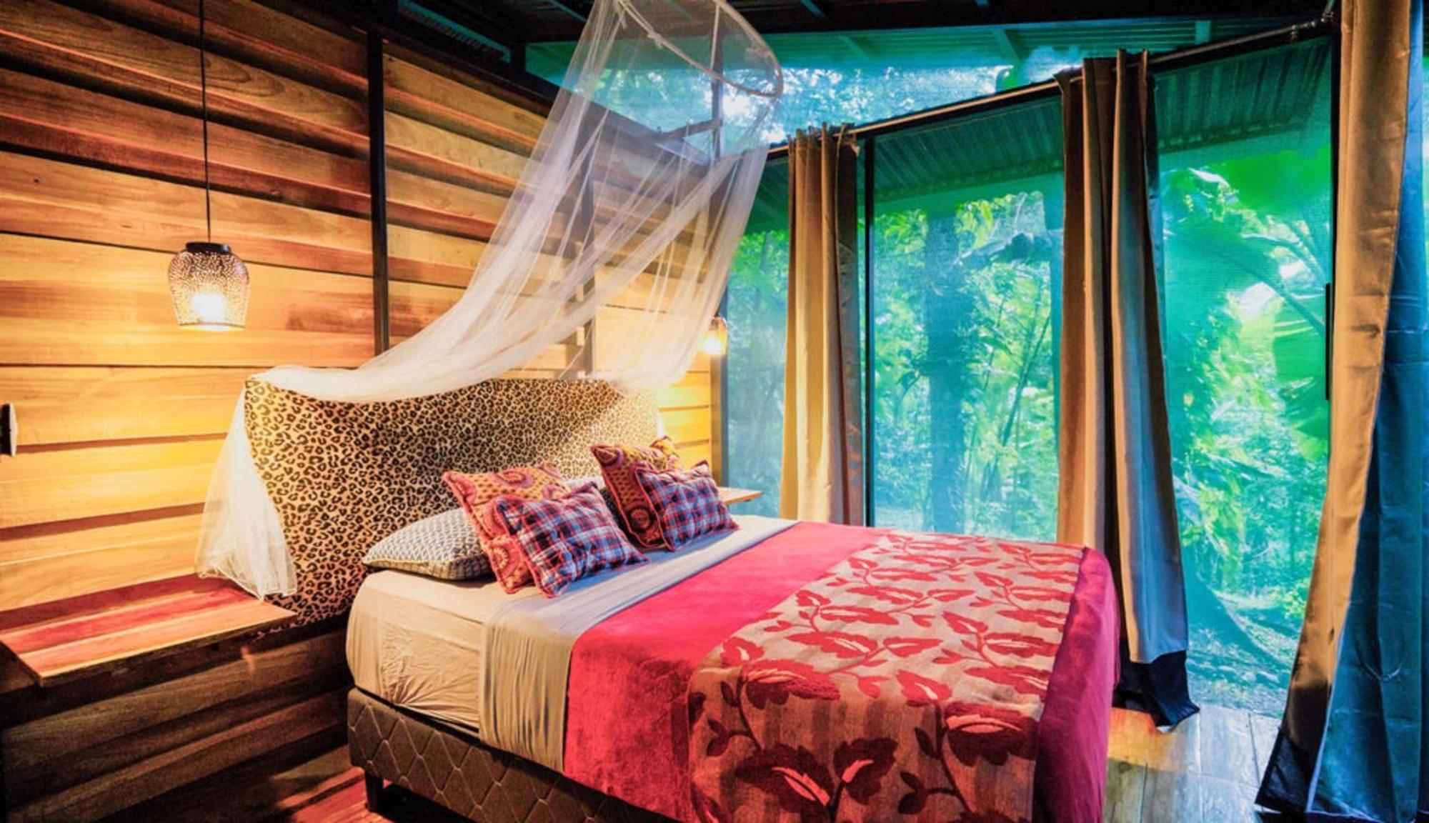 La Shamana - Ecological Concept In Jungle Villa Cahuita Rum bild