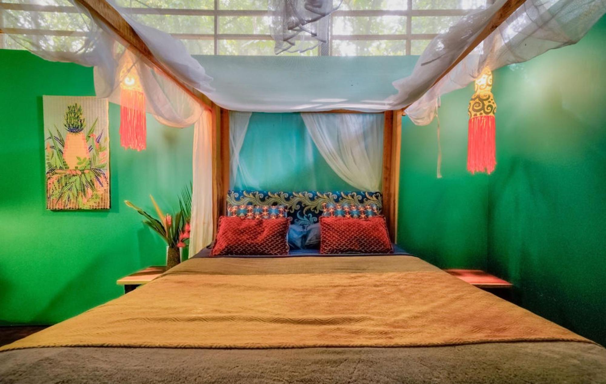 La Shamana - Ecological Concept In Jungle Villa Cahuita Rum bild